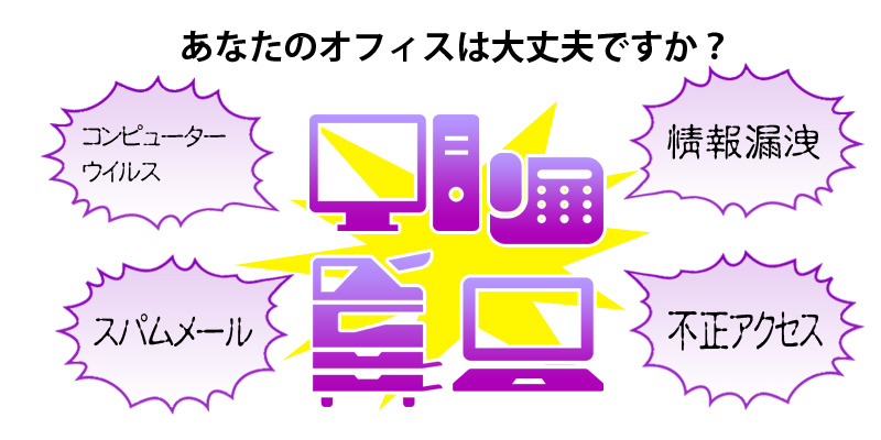 インターネットセキュリティー-セキュリティーの重要性】株式会社勇気の花|IT機器のトータルソリューション